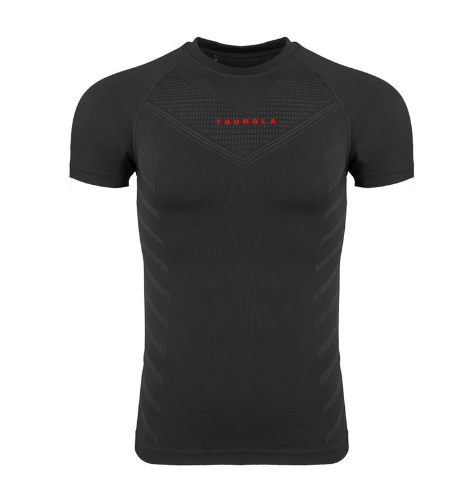 Youngla – Men’s Slim Fit Sports Tee – stræk og svedtransport – flere farver