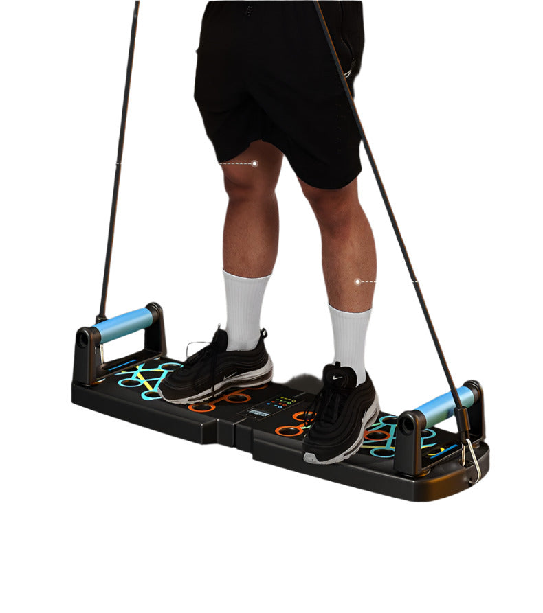 MultiPose Pro – Push‑up bræt med farvekodede vinkler