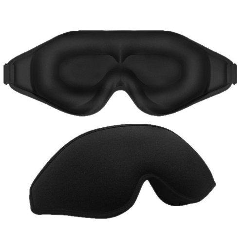 ComfyLab 3D Sleep Mask – 100% light‑blocker med memory‑polstring