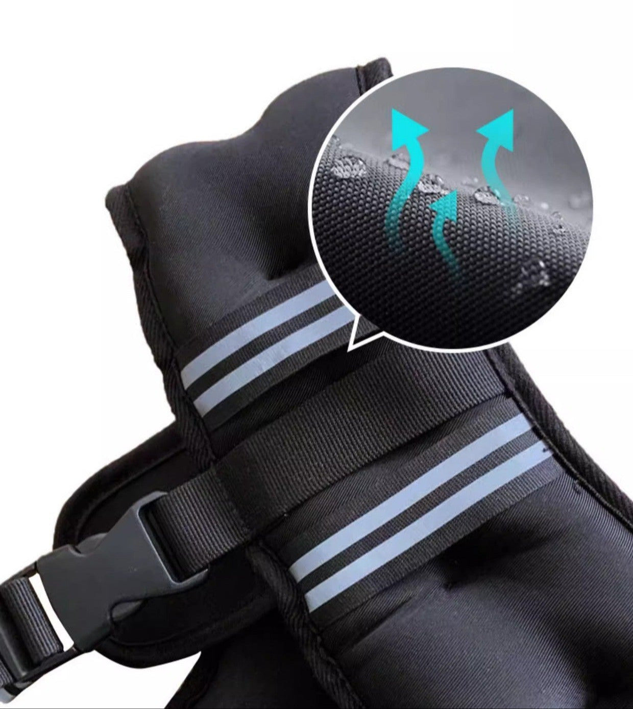 TrainTek Vægtsvest – justerbar belastning til kondi og styrke