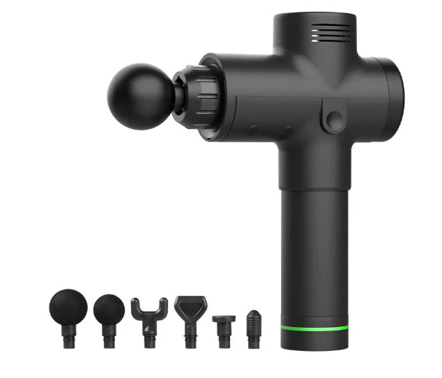 Merach Massagepistol – dybdegående muskelbehandling – flere hoveder