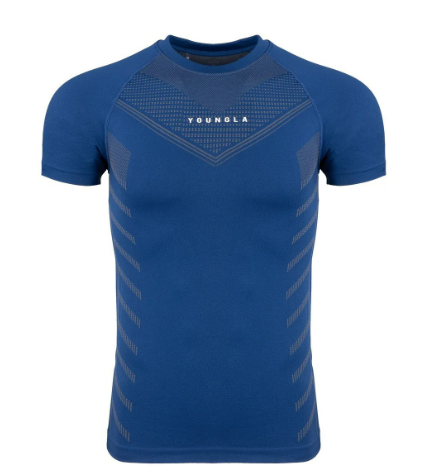 Youngla – Men’s Slim Fit Sports Tee – stræk og svedtransport – flere farver