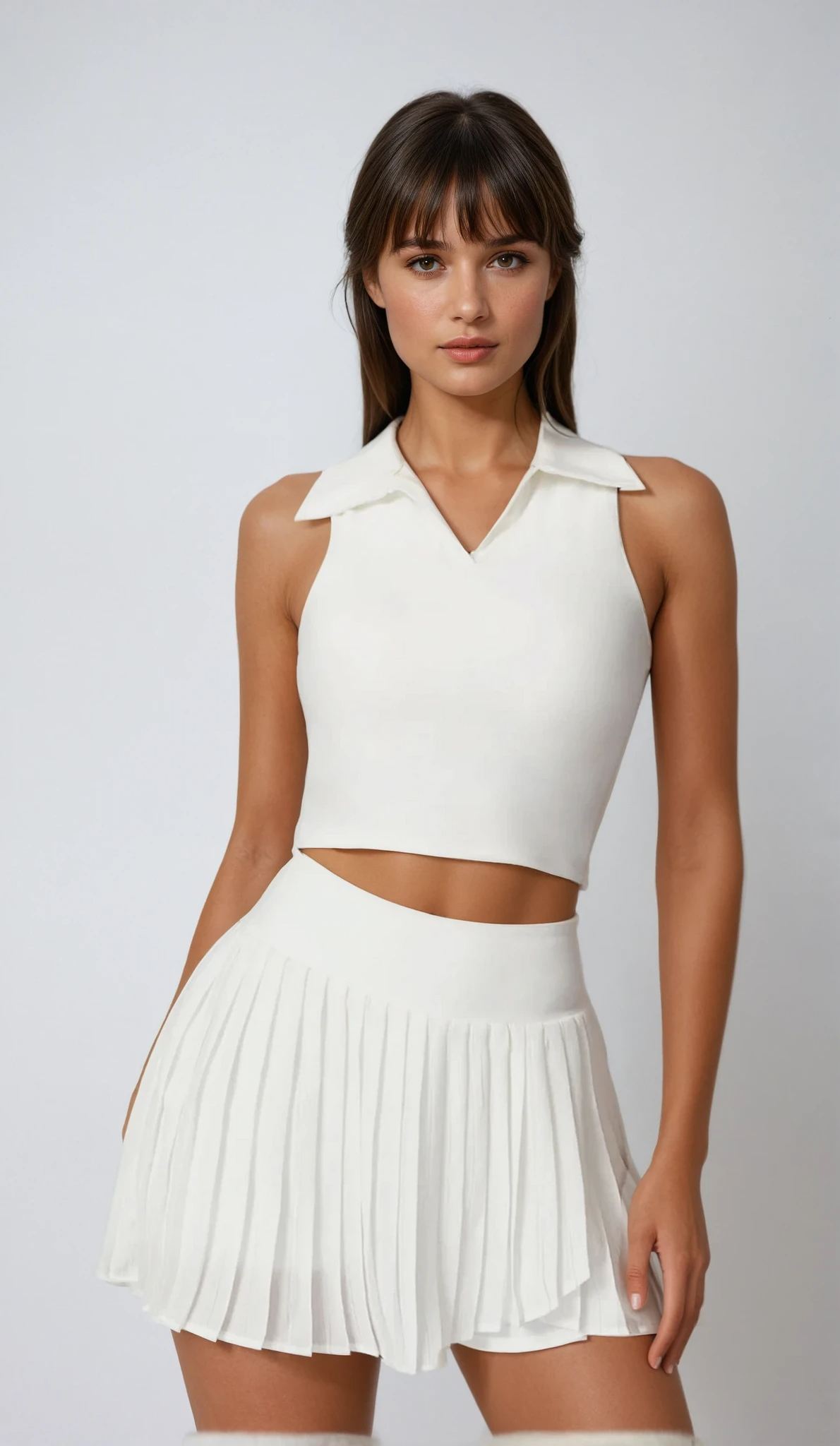 Summer Outdoor Fitness Set – crop top + shorts – seamless – flere farver