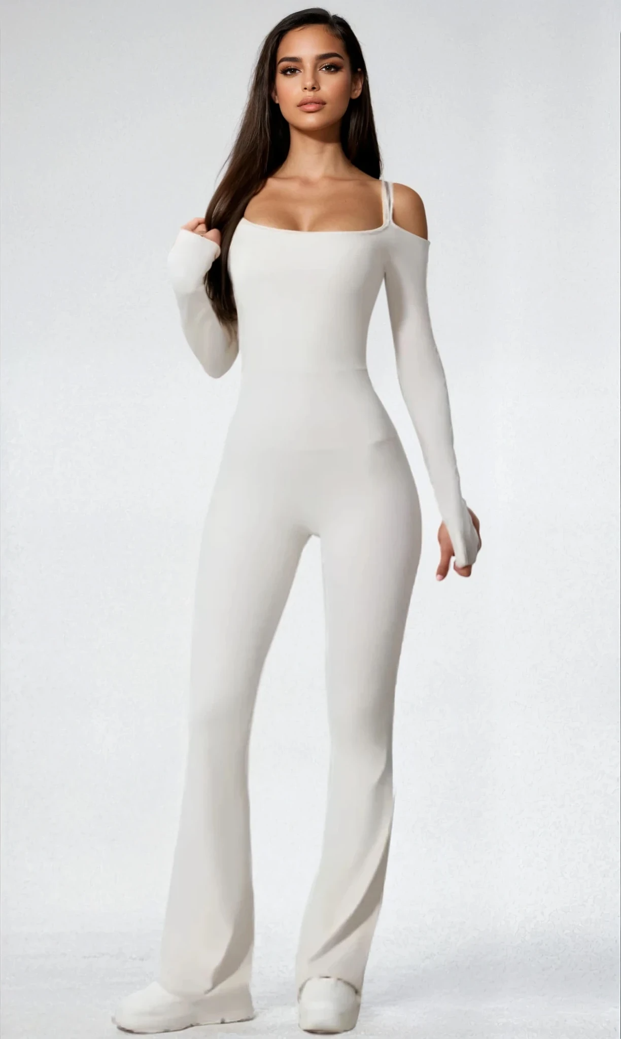 STEAD Yoga Jumpsuit – seamless 1‑piece – 4‑way stretch – flere farver