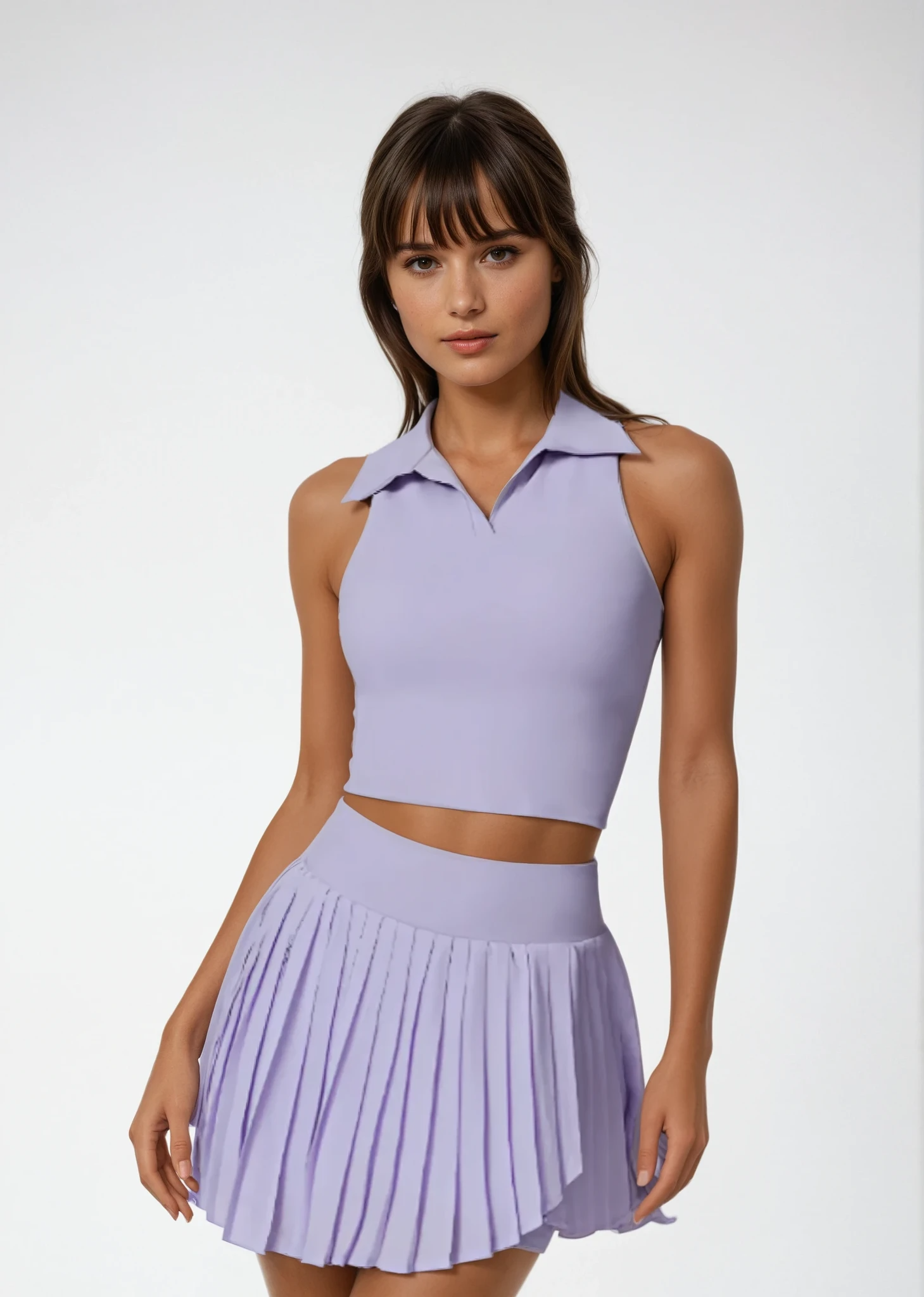 Summer Outdoor Fitness Set – crop top + shorts – seamless – flere farver