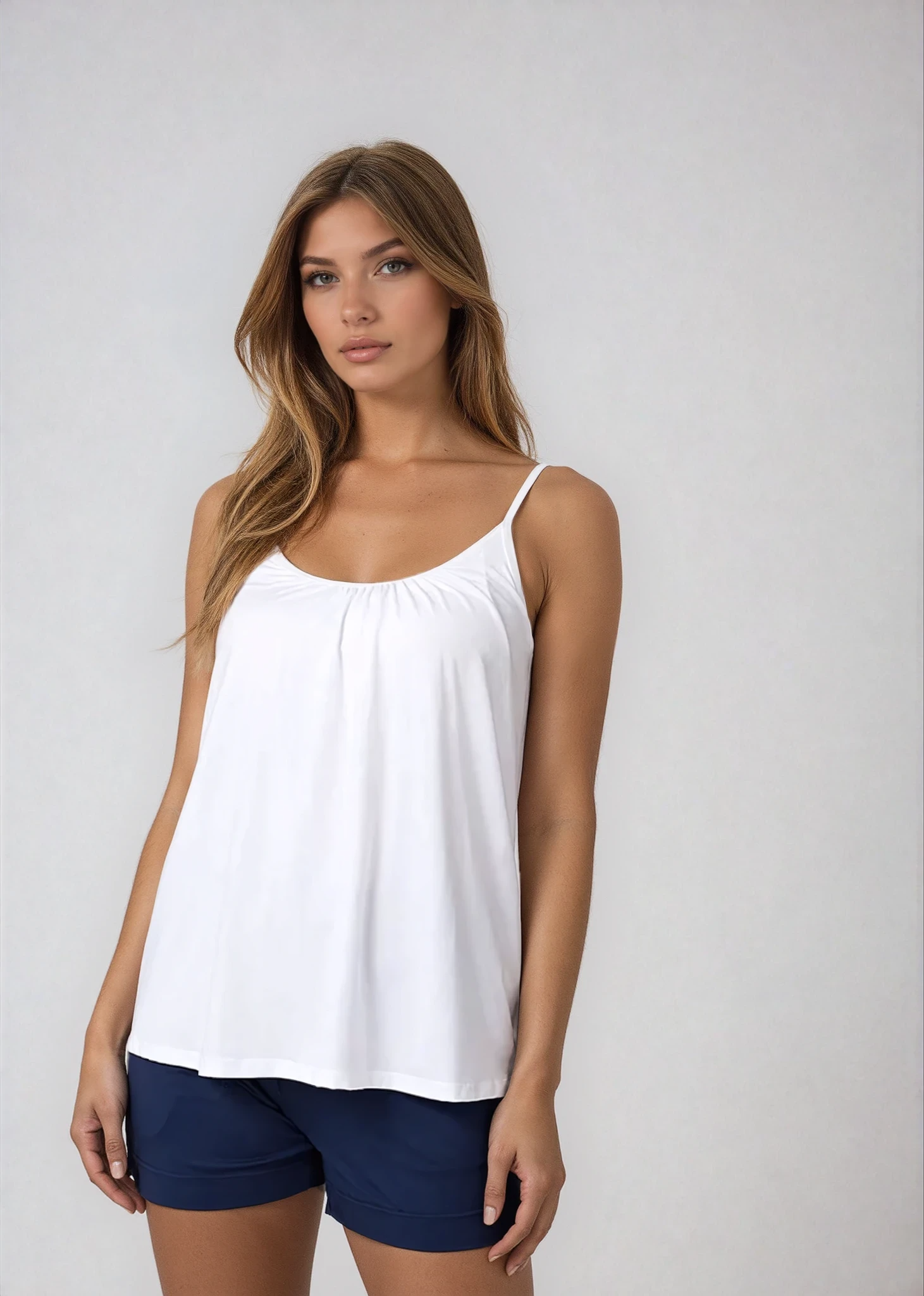 Unify Tanktop – ribbet sømløs – komfort stretch – flere farver