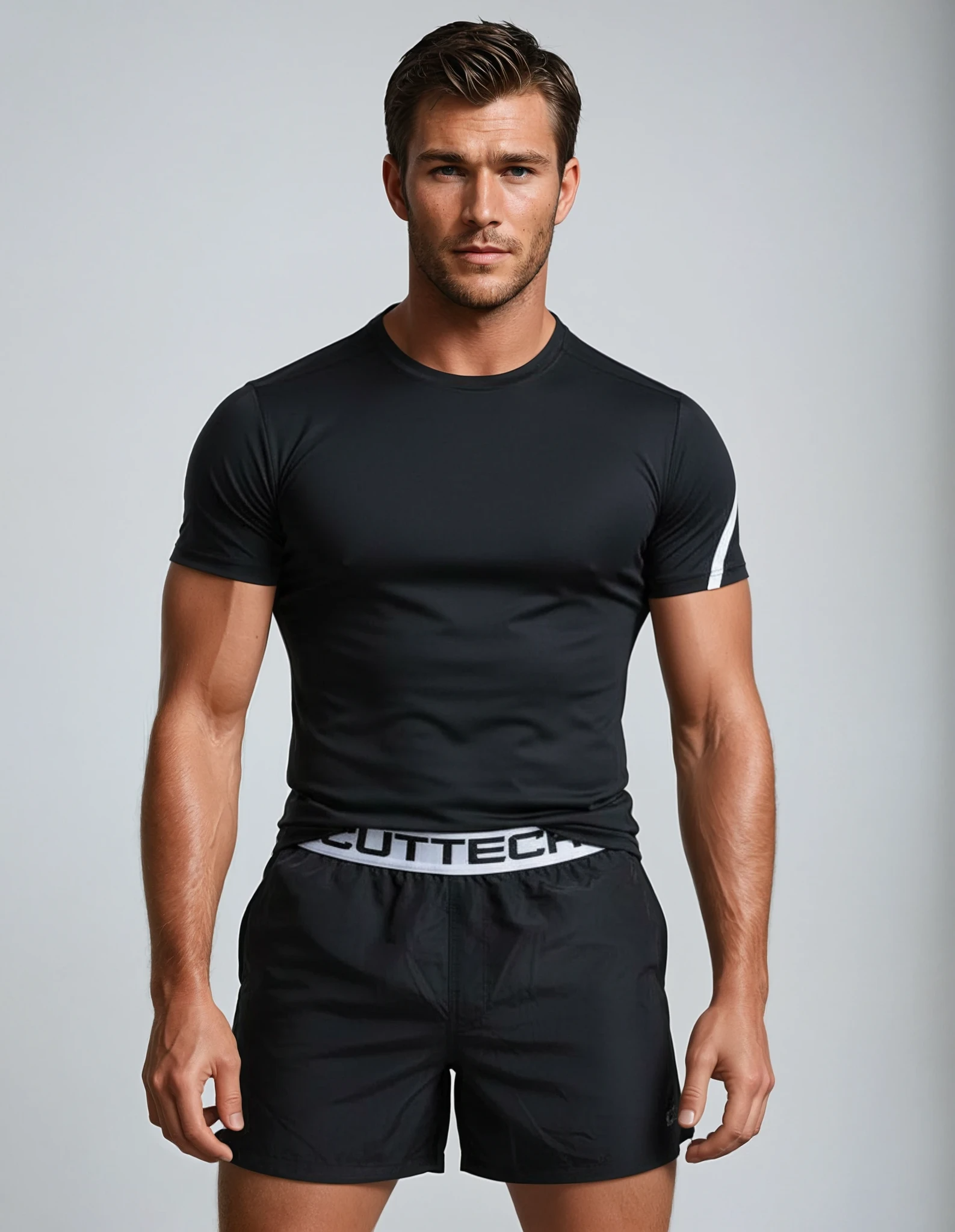 Grid Tee – ultralet performance T‑shirt – hurtig tørring – flere farver