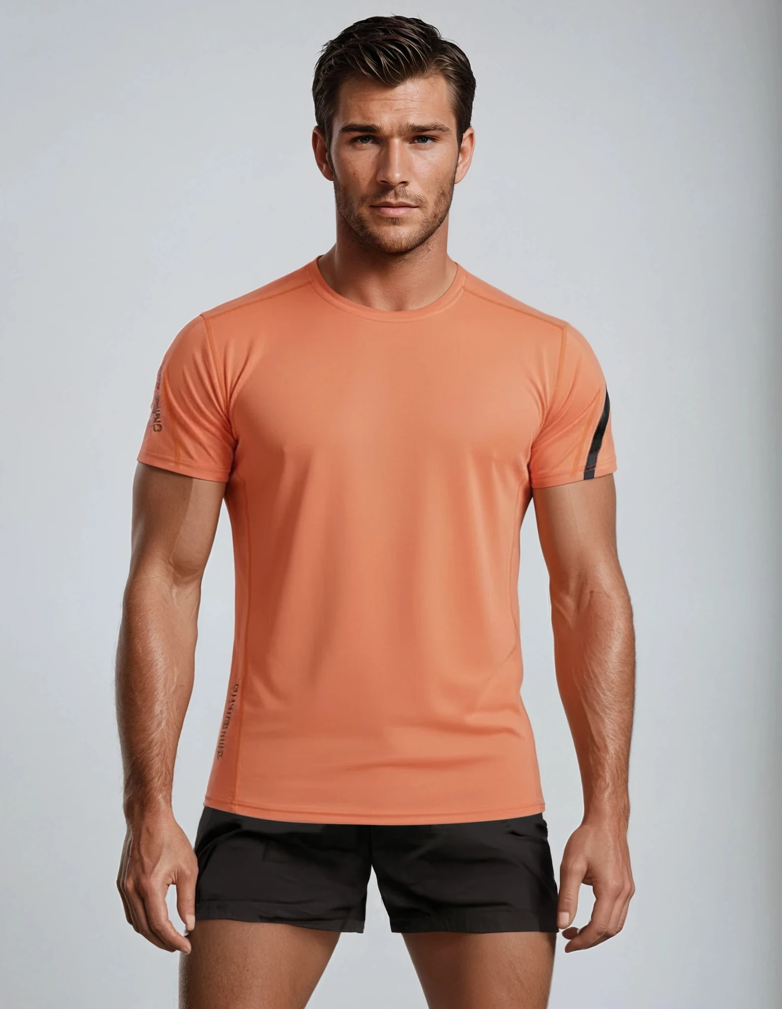 Grid Tee – ultralet performance T‑shirt – hurtig tørring – flere farver