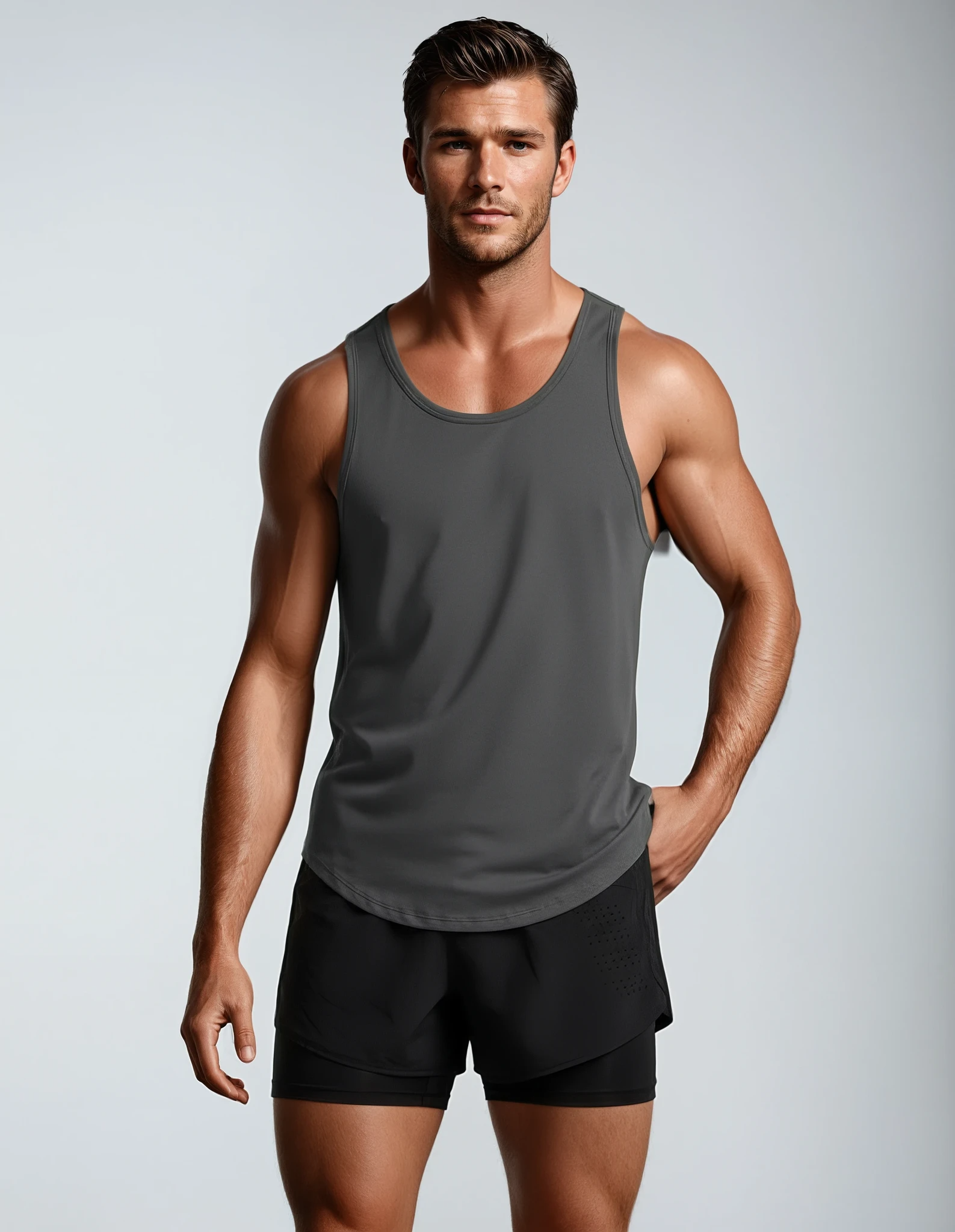 Essential Performance Tank – svedtransporterende træningstank – flere farver