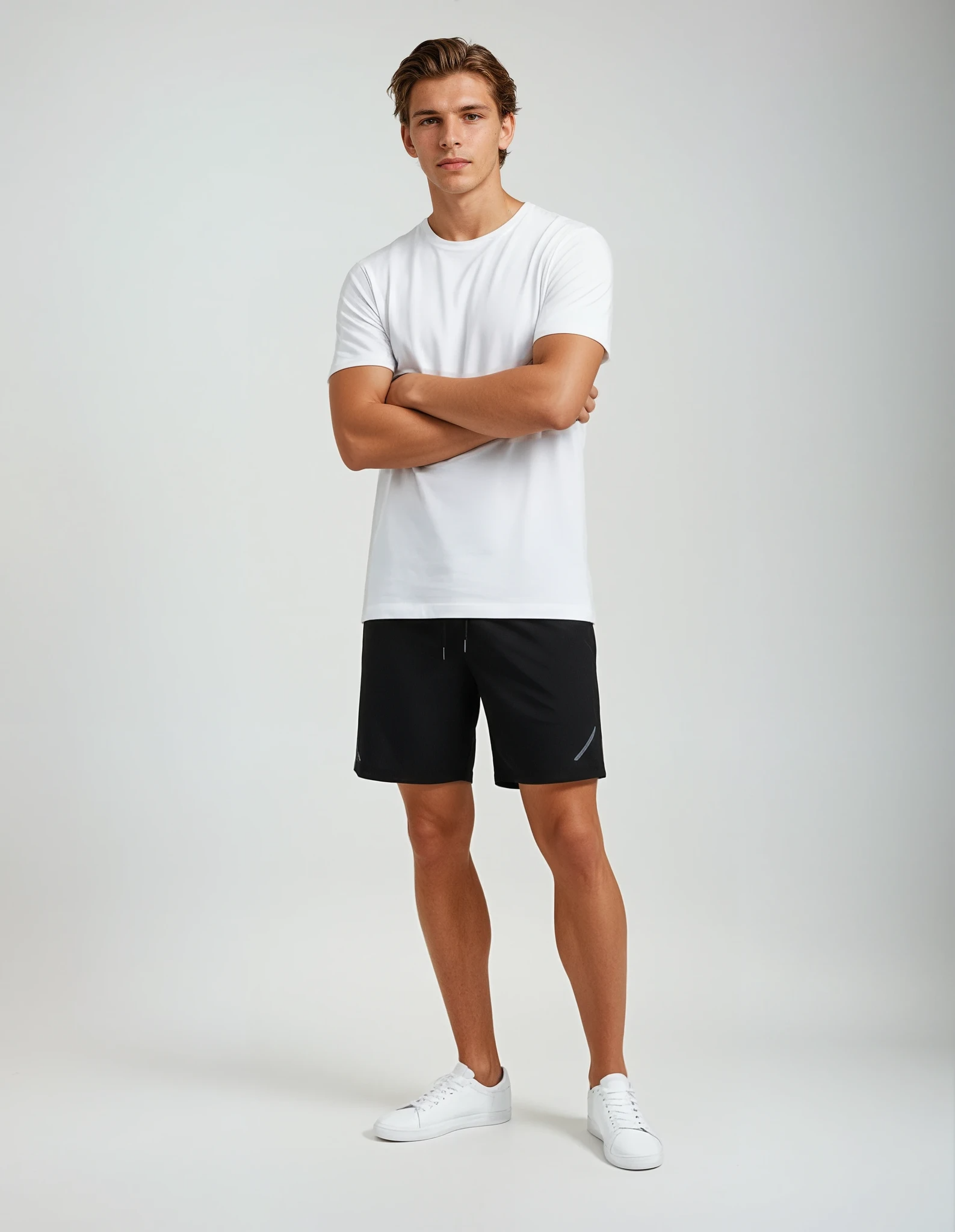 Quick‑Dry Men’s Fitness Shorts – let, tynd sektion – casual træning – flere farver