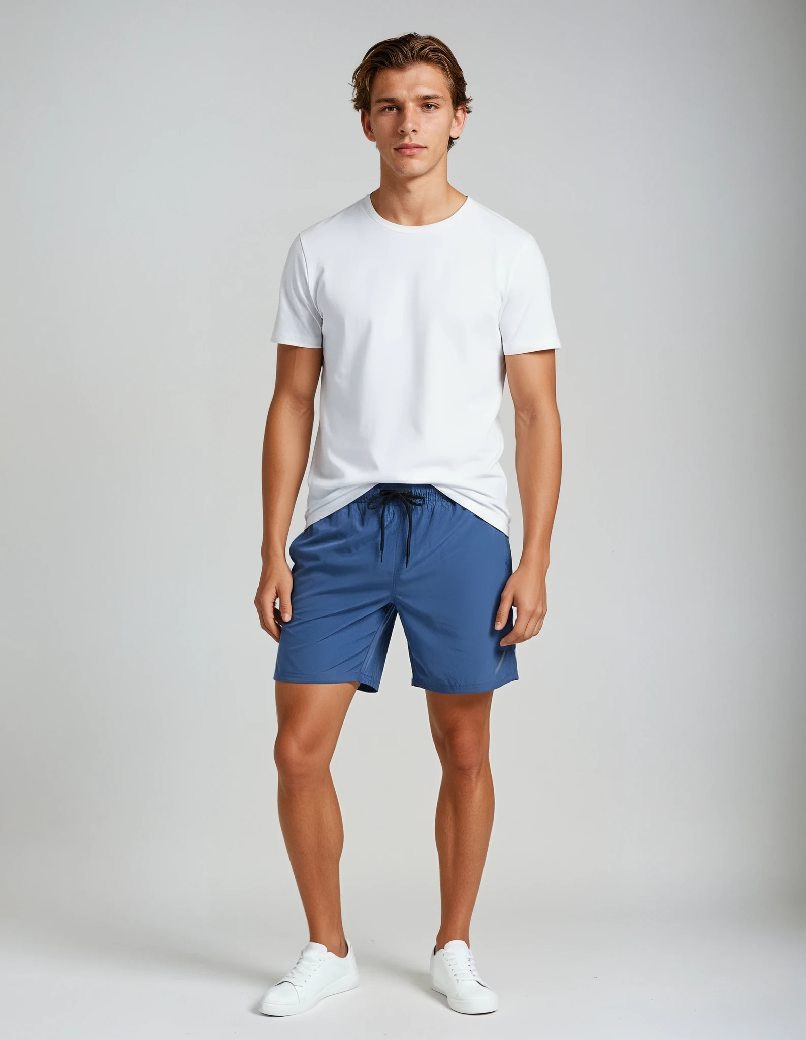 Quick‑Dry Men’s Fitness Shorts – let, tynd sektion – casual træning – flere farver