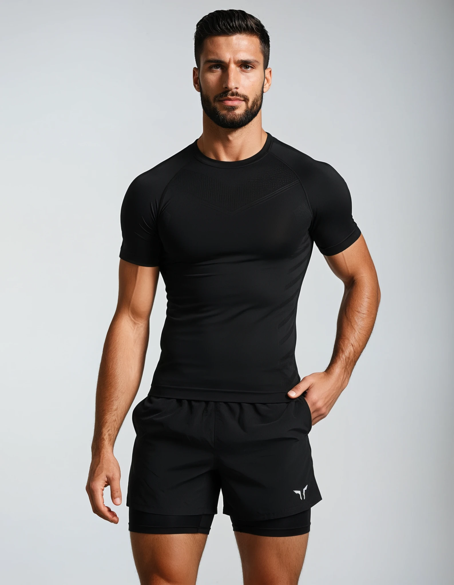 Ensedy Sports Quick‑Dry Shorts – letvægts herreshorts til løb og træning – flere farver